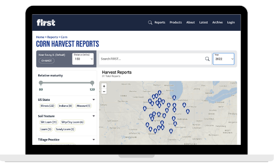 Interactive Reports from FIRST