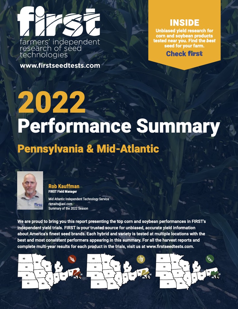 2022 Pennsylvania and Mid-Atlantic Performance Summary