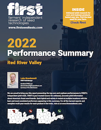 2022 Red River Valley Minnesota and North Dakota Performance Summary